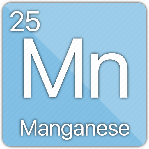 Managanese, atom, atomic, element, metal, periodic table icon - Download on Iconfinder