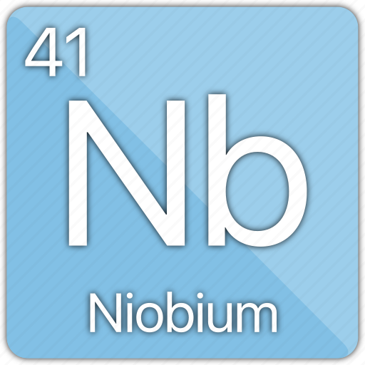 Niobium, atom, atomic, element, metal, periodic table icon - Download on Iconfinder