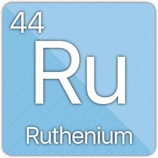 Ruthenium, atom, atomic, element, metal, periodic table icon - Download on Iconfinder