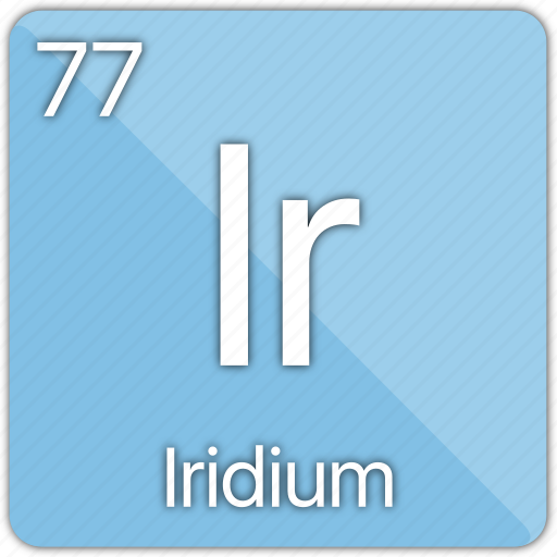 Iridium, atom, atomic, element, metal, periodic table icon - Download on Iconfinder