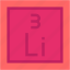 lithium, periodic, table, education, chemistry, science, shapes, and, symbols 