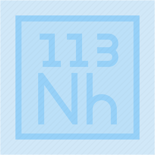 Nihonium, periodic, table, education, chemistry, science, shapes icon - Download on Iconfinder