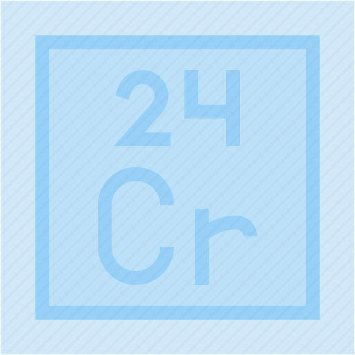 Chromium, periodic, table, education, chemistry, science, shapes icon - Download on Iconfinder