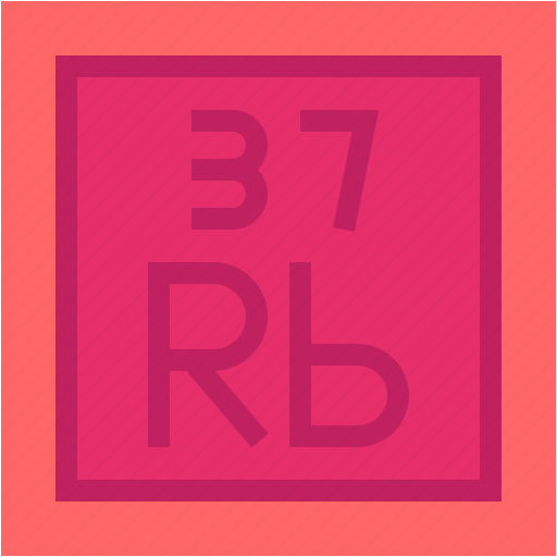 Rubidium, periodic, table, education, chemistry, science, and icon - Download on Iconfinder