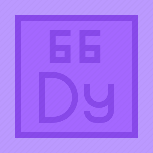 Dysprosium, periodic, table, education, chemistry, science, shapes icon - Download on Iconfinder