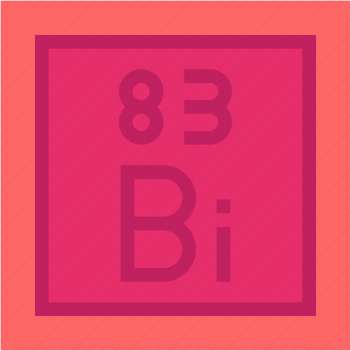 Bismuth, periodic, table, education, chemistry, science, shapes icon - Download on Iconfinder