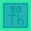 thorium, periodic, table, education, chemistry, science, shapes, and, symbols 