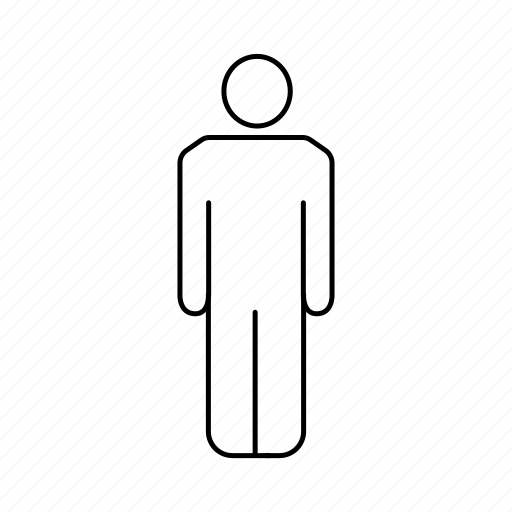 Person, standing, still icon - Download on Iconfinder
