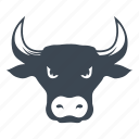 bull, market, stock
