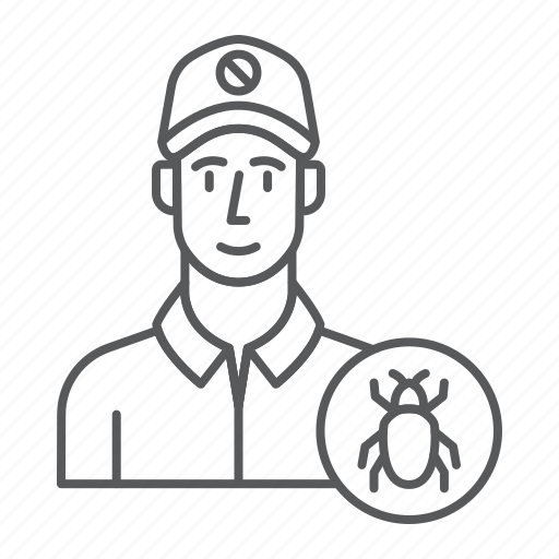 Exterminator, person, worker, pest, control, man, bug icon - Download on Iconfinder