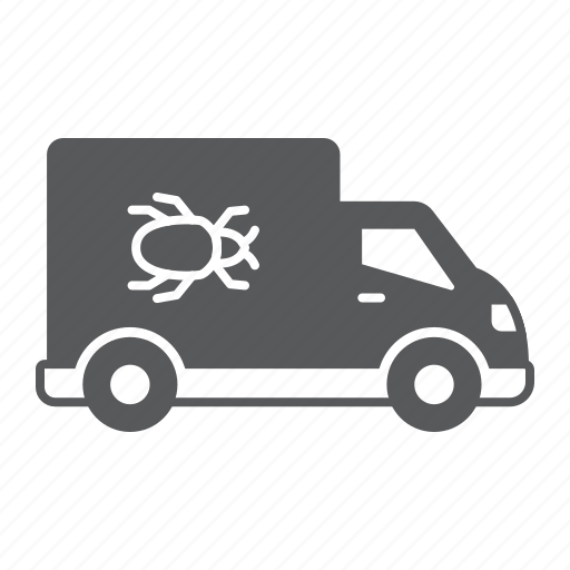 Pest, control, truck, transportation, vehicle, insect, exterminator icon - Download on Iconfinder