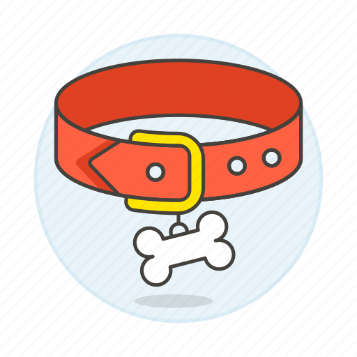 Badge, bone, collar, dog, id, pet, puppy icon - Download on Iconfinder