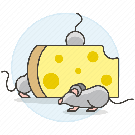 Animal, cheese, eating, feeding, holes, mouse, pet icon - Download on Iconfinder