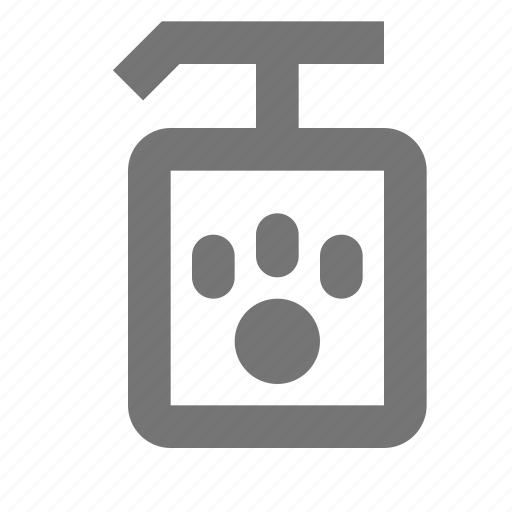 Paw, animal, clean, hair, pet, shampoo, wash icon - Download on Iconfinder