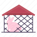 rabbit kennel, bunny, fodder, breed, yard, hut, separate