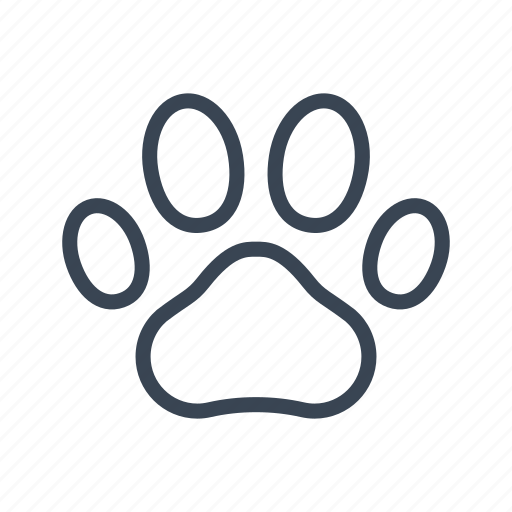 Paw, print, footprint, dog, animal icon - Download on Iconfinder