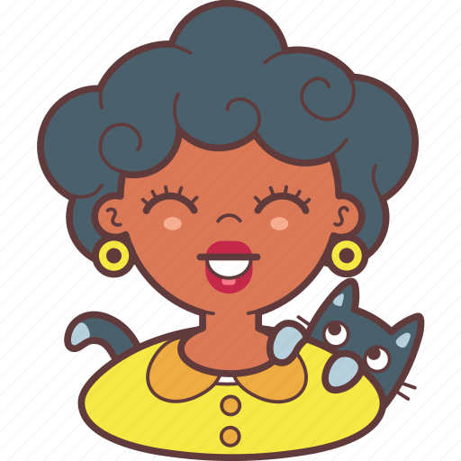 Avatar, cat, face, girl, pet, smie, woman icon - Download on Iconfinder