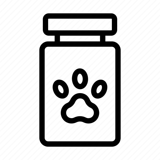 Animal, bottle, dog, food, jar icon - Download on Iconfinder
