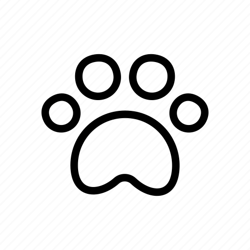 Animal, paw, pet, print, zoo icon - Download on Iconfinder