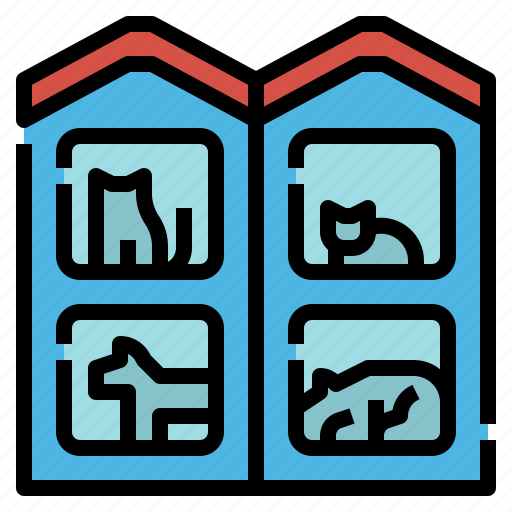 Cat, dog, facility, hotel, pet, petshop icon - Download on Iconfinder
