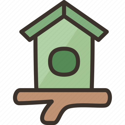 Bird, house, tree, garden, decoration icon - Download on Iconfinder