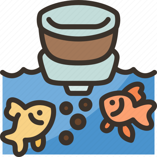 Fish, feeder, automatic, aquarium, accessory icon - Download on Iconfinder