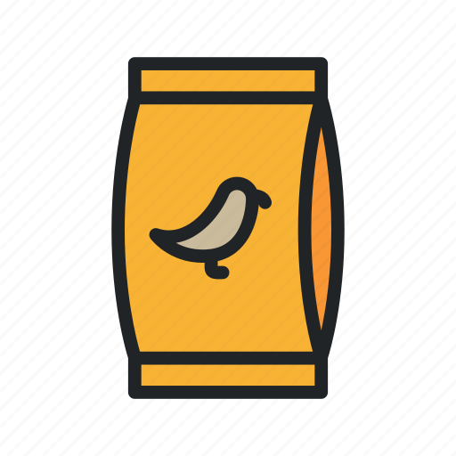 Bird, feed, food, pack, parrot, pet icon - Download on Iconfinder