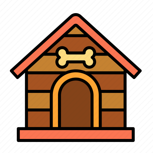 Dog, home, pet, friend, house, booth icon - Download on Iconfinder