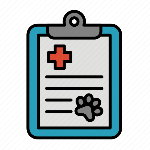 Care, health, pet, report, veterinary, clipboard, vet icon - Download on Iconfinder