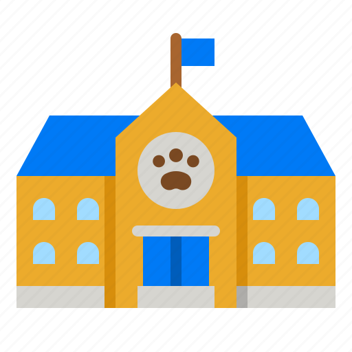 Pet, school, dog, paw, training icon - Download on Iconfinder