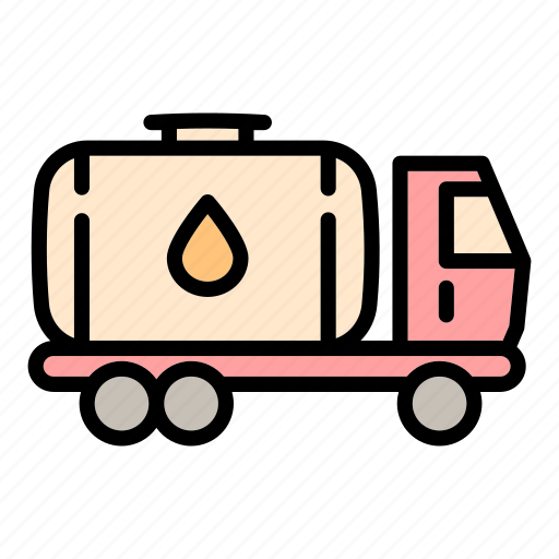 Car, oil, shipping, tank, trailer, truck, water icon - Download on Iconfinder