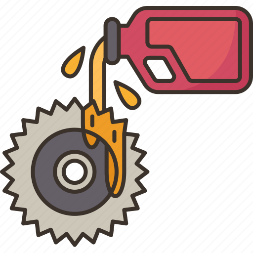 Lubricant, oil, gear, machine, metal icon - Download on Iconfinder
