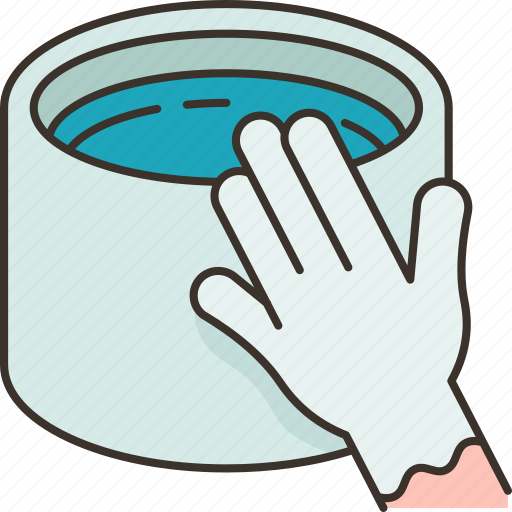 Paraffin, wax, petroleum, skincare, treatment icon - Download on Iconfinder