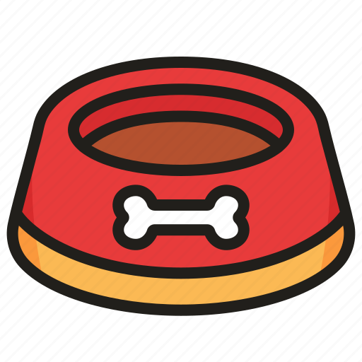 Bowl, feeder, dog, pet icon - Download on Iconfinder