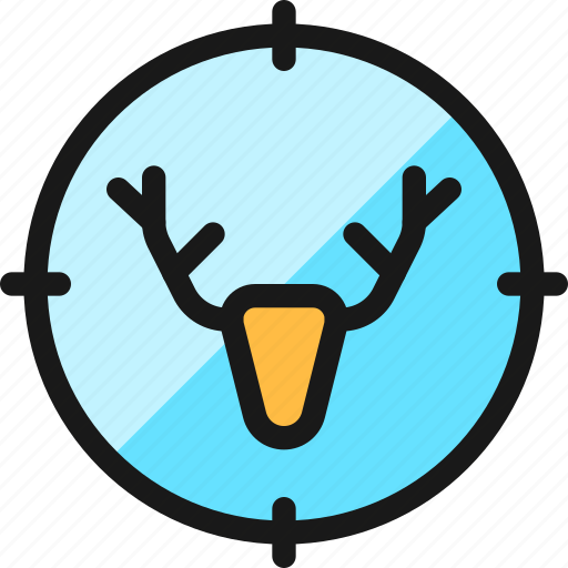 Deer, target icon - Download on Iconfinder on Iconfinder