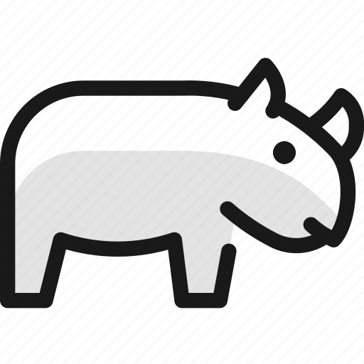 Rhino, body icon - Download on Iconfinder on Iconfinder