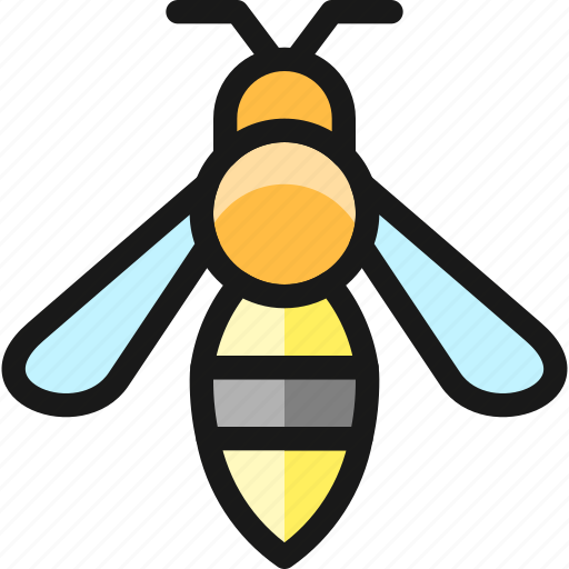 Bee, flying, insect icon - Download on Iconfinder