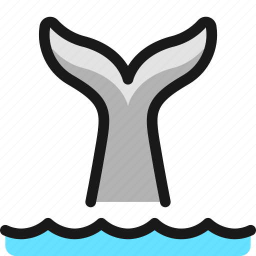 Whale, tail icon - Download on Iconfinder on Iconfinder