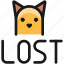 cat, lost 