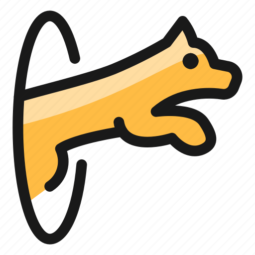 Dog, jump icon - Download on Iconfinder on Iconfinder