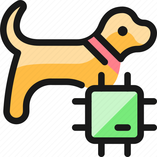 Pet, tracking, dog, chip icon - Download on Iconfinder