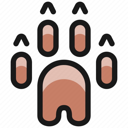 Paw, print, animal icon - Download on Iconfinder