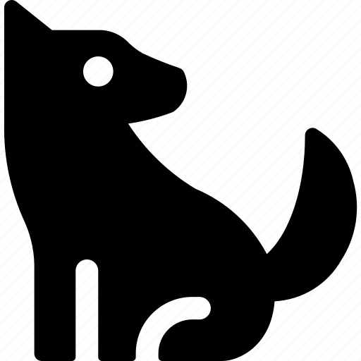 Sit, canine, mammal, wild, pets, animals, wolf icon - Download on Iconfinder