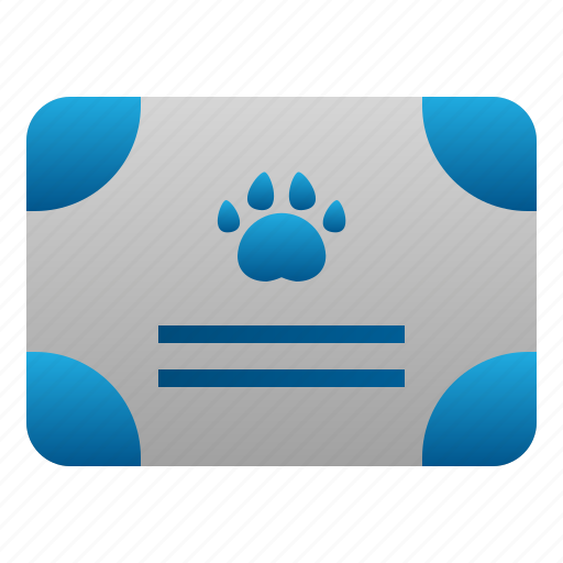 Animal, certificate, paper, pet, veterinary icon - Download on Iconfinder