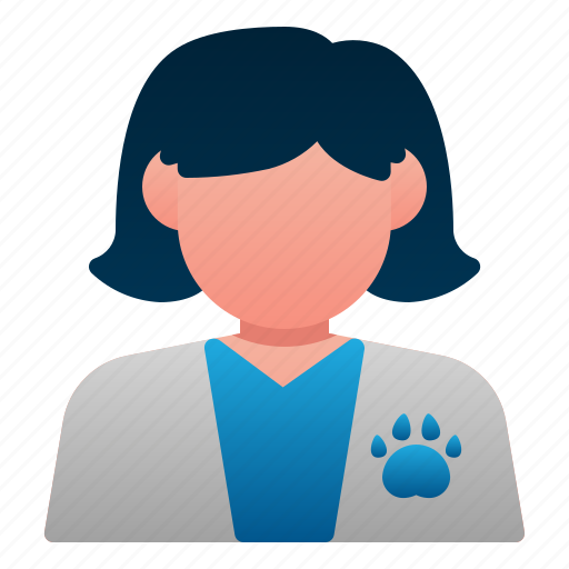 Animal, avatar, female, pet, veterinarian, veterinary icon - Download on Iconfinder