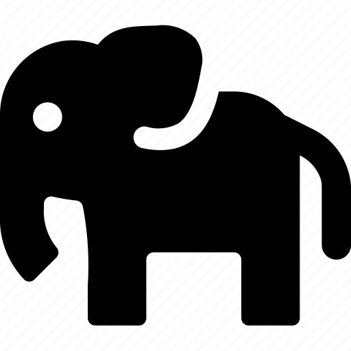 Elephant, mammal, trunk, animals, pets, side icon - Download on Iconfinder