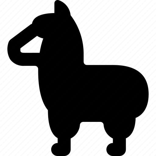 Lama, mammal, alpaca, animals, fur, pets, wool icon - Download on Iconfinder