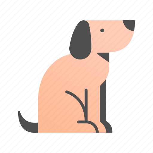 Cute, dog, friend, labrador, pet, petting, puppy icon - Download on Iconfinder