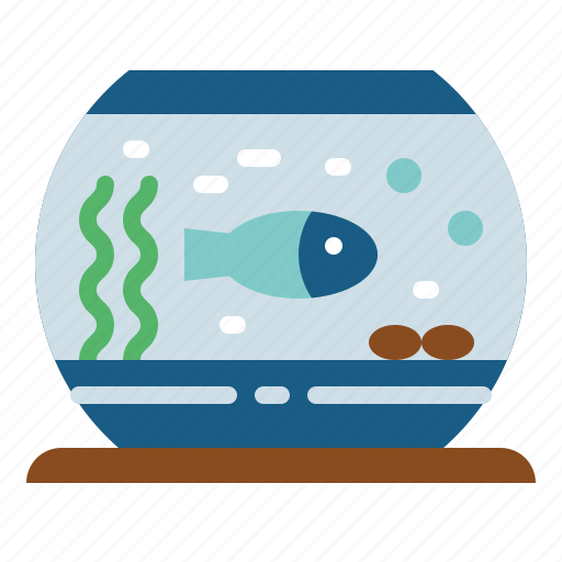 Fish, fishbowl, goldfish, pet icon - Download on Iconfinder