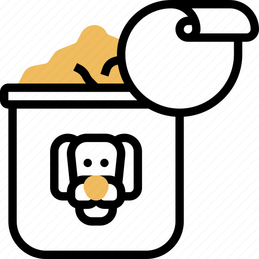 Dog, food, feed, canned, nutrition icon - Download on Iconfinder